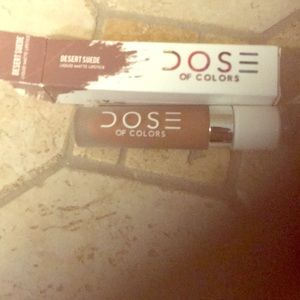 Dose of color liquid matte lipstick